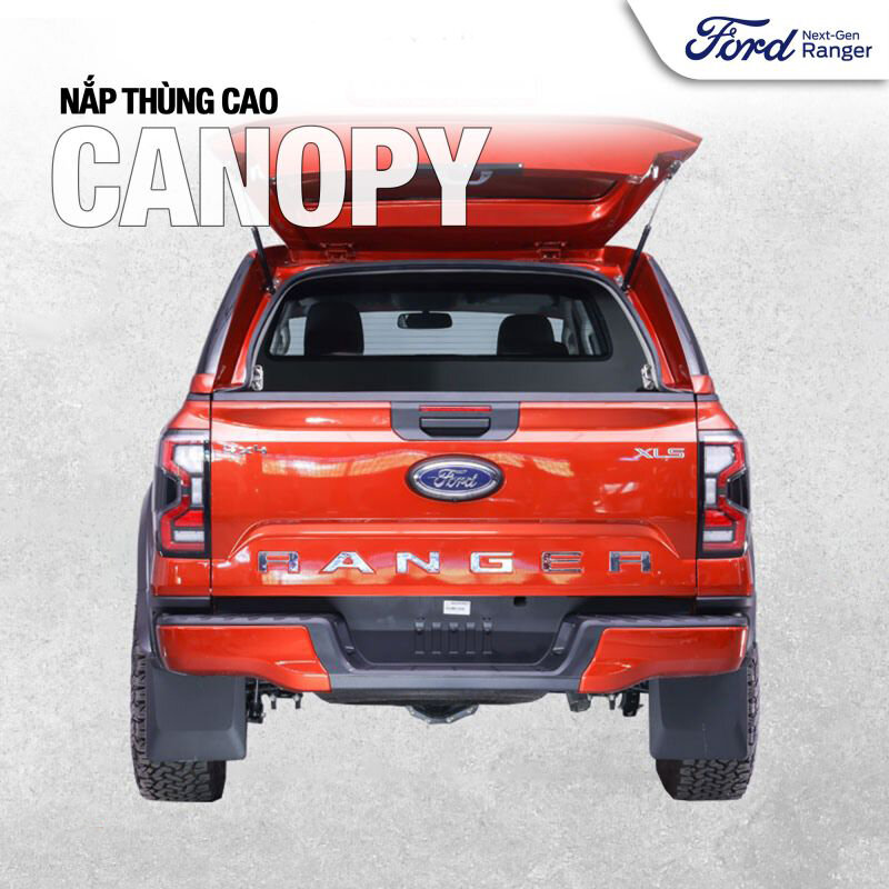 NẮP THÙNG CAO KHÔNG ĐÈN FORD RANGER