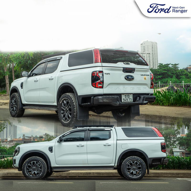 NẮP THÙNG CÓ ĐÈN PHANH CHO FORD RANGER