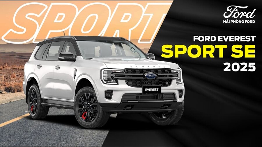 Chính Thức Ra Mắt Ford Everest Sport SE - Phiên Bản Đặc Biệt 2025!