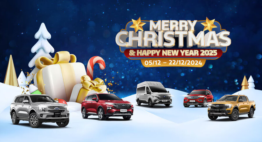 Chương Trình Ưu đãi “Mua Xe Ford - Rước An Lành - Hanh Thông Năm Mới” Trong Tháng 12