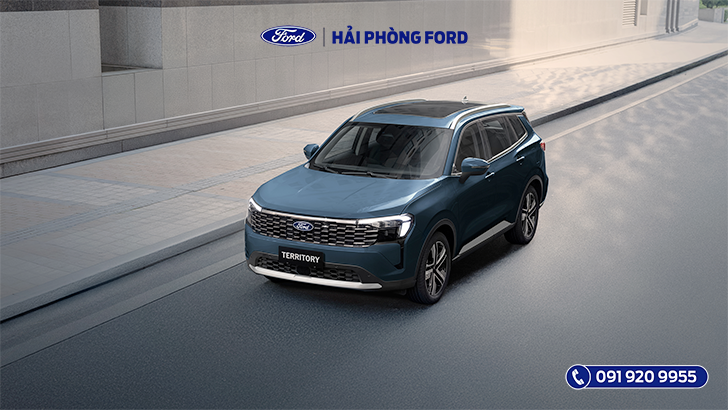 Ford Territory 2025 – SUV Hạng C Hiện Đại Dẫn Đầu Trải Nghiệm Tại Hải Phòng Ford