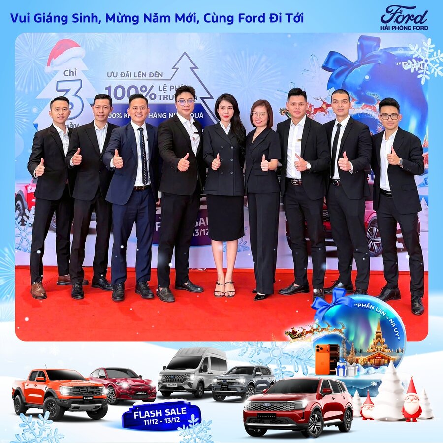 Hải Phòng Ford Tổng Kết Flash Sale Cuối Năm 2025