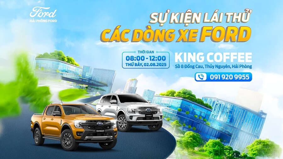 Lái Thử Xe Ford 2025 Tại Thủy Nguyên, Hải Phòng