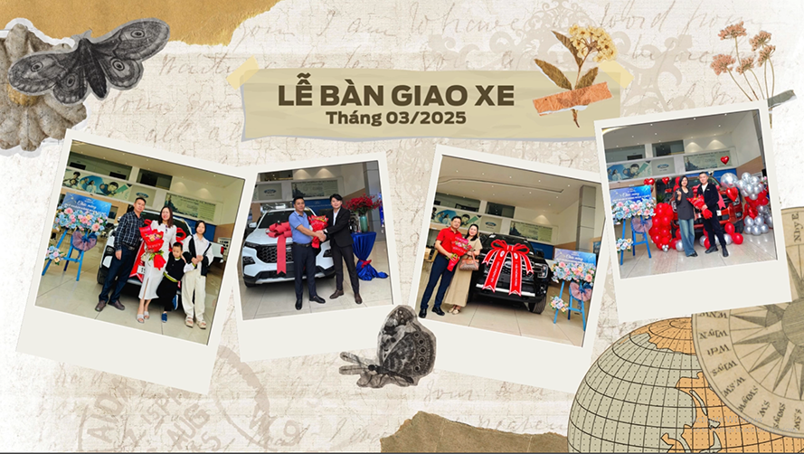 Lễ Bàn Giao Xe Mới 03/2025