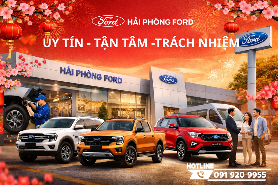 Năm Mới 2026 – Hải Phòng Ford Khởi Động Hành Trình Phục Vụ Mới