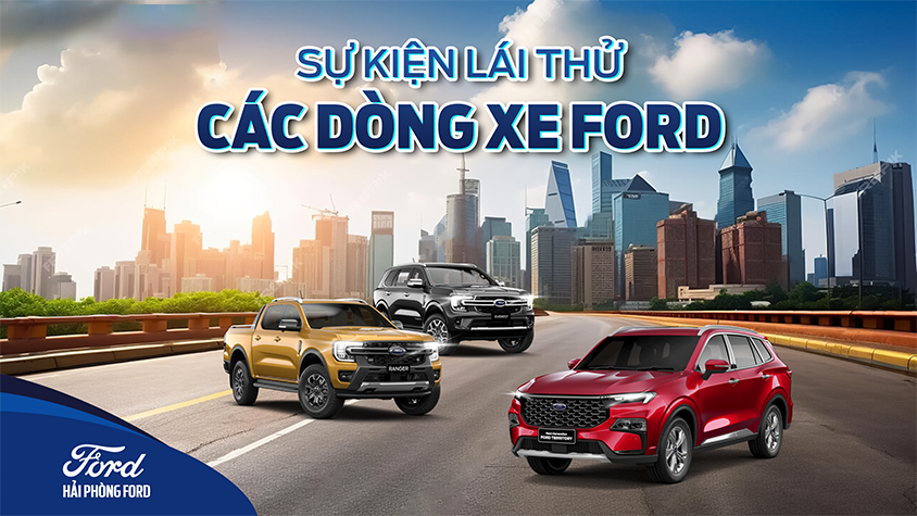 Sự Kiện Lái Thử Xe Ford Tại An Dương - Hải Phòng