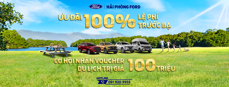 Ưu Đãi 100% Lệ Phí Trước Bạ và Cơ Hội Nhận Voucher Du Lịch 100 Triệu