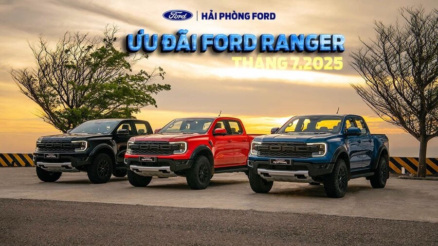 Ưu Đãi Dành Cho Ford Ranger Tháng 7/2025