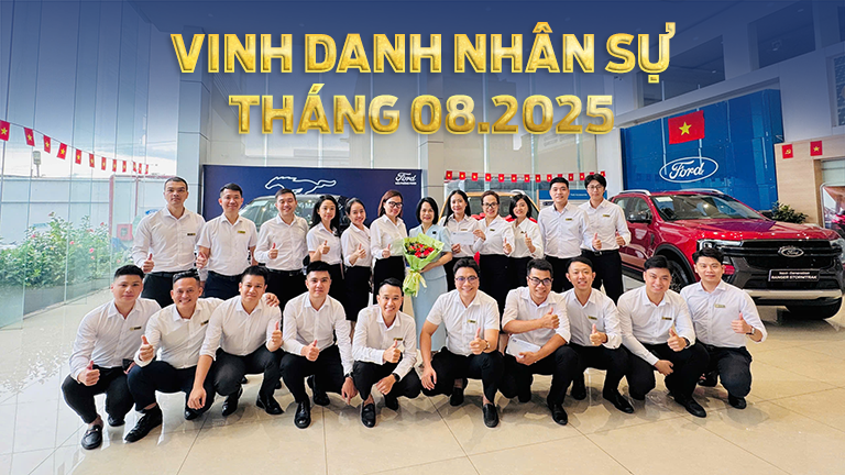 Vinh Danh Cán Bộ Nhân Viên Tháng 08.2025