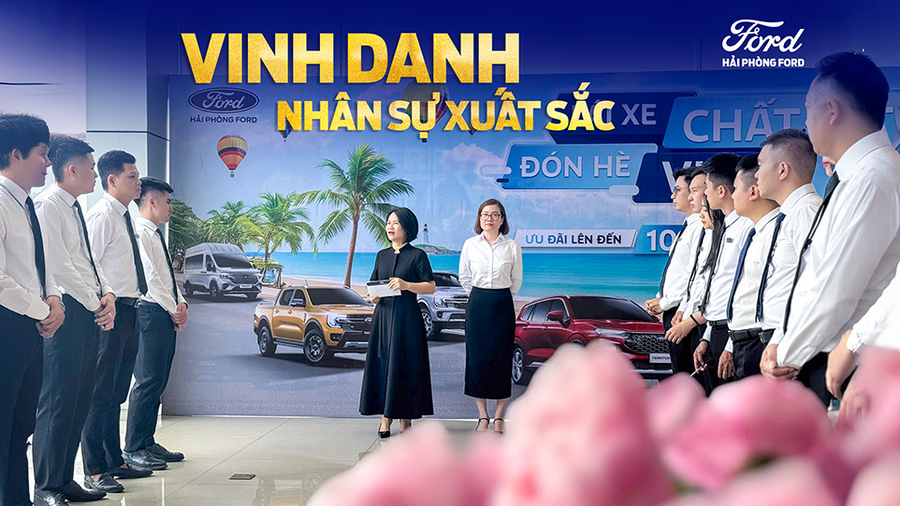 Vinh Danh Nhân Sự Xuất Sắc Tháng 04/2025