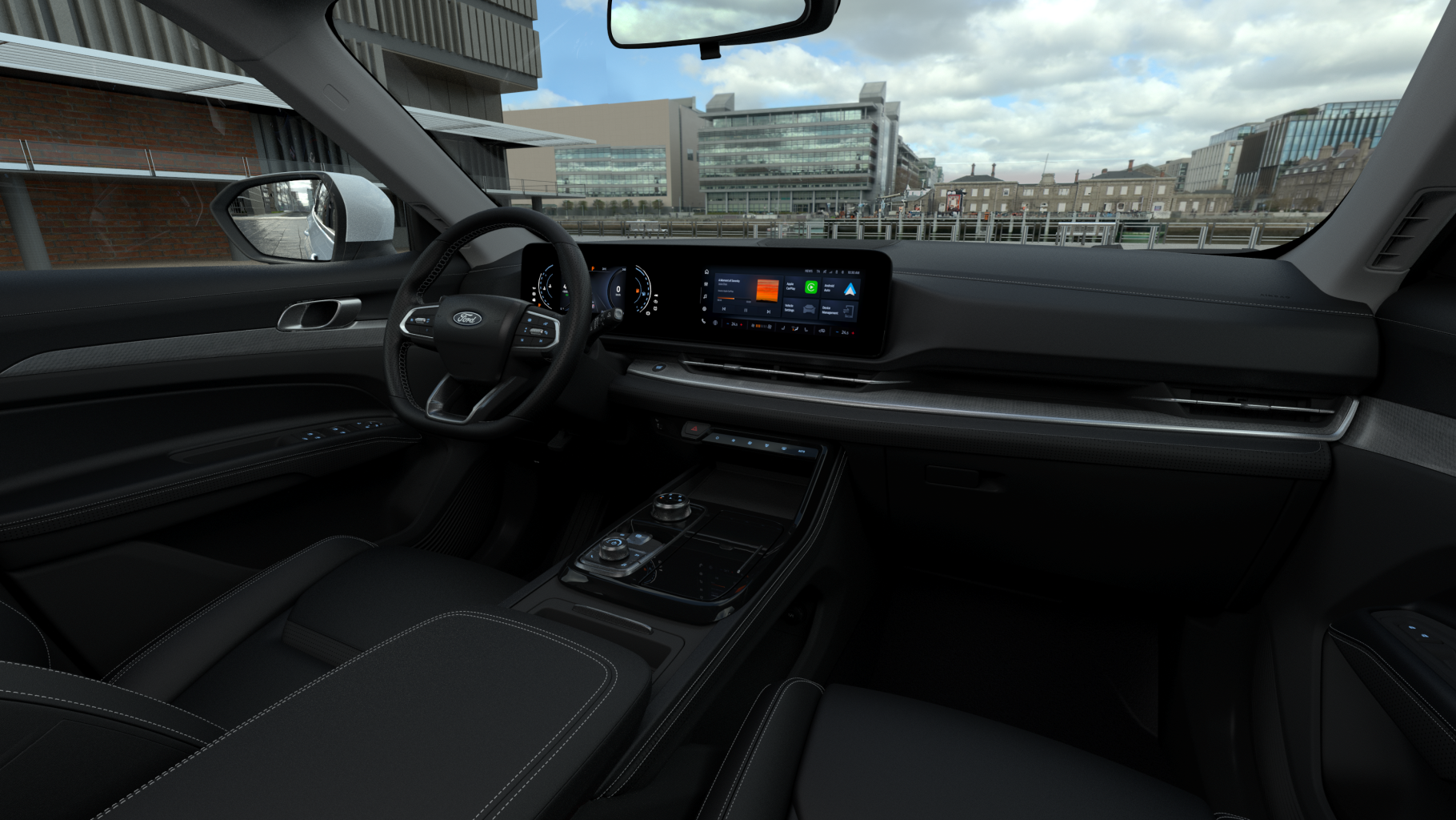 Màn hình trung tâm cảm ứng 12.3