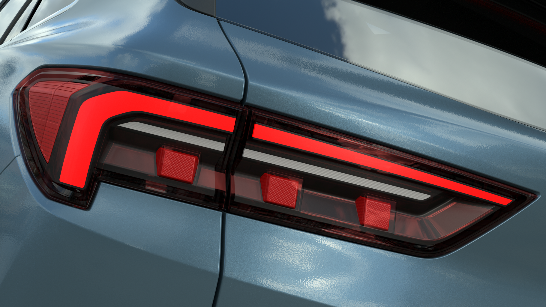 Thiết kế đuôi xe ấn tượng