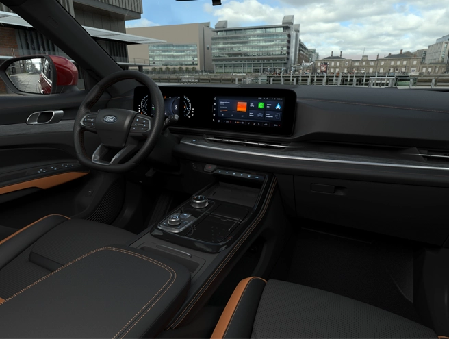 Màn hình trung tâm cảm ứng 12.3