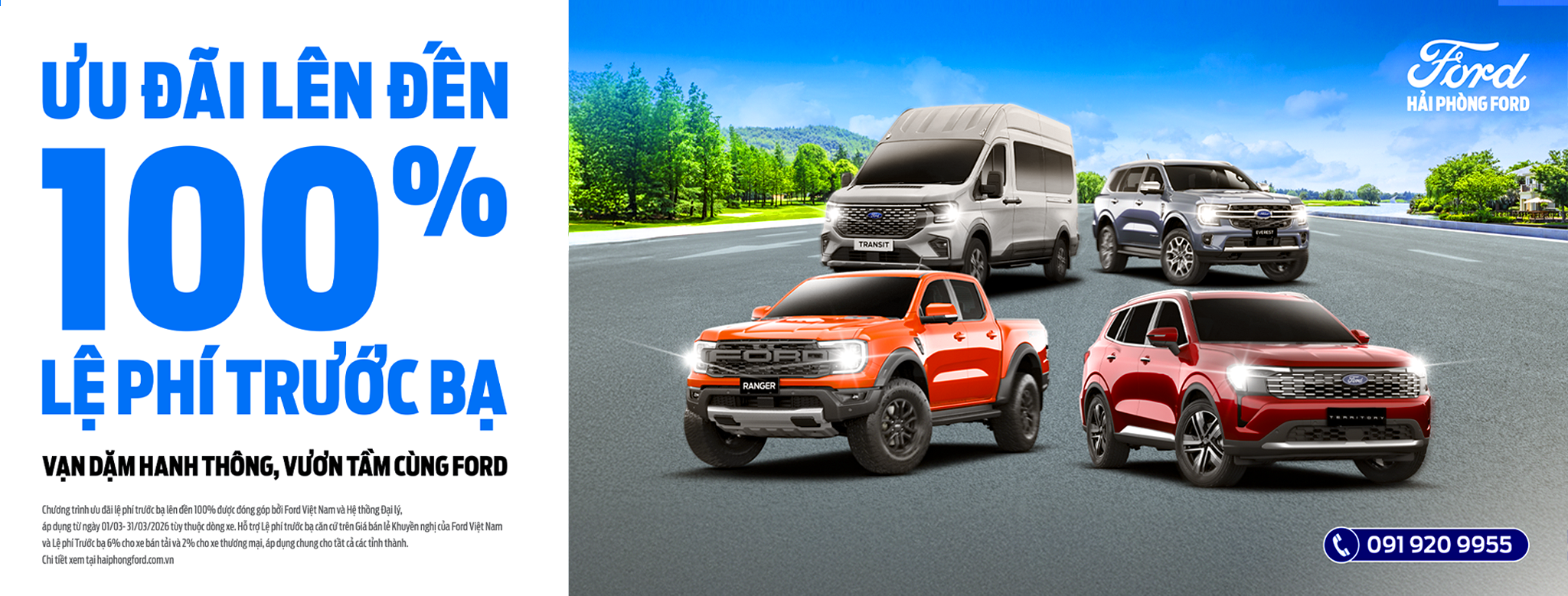 Hải Phòng Ford - Đại lý Uỷ Quyền Chính Thức của Ford Việt Nam